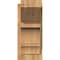 Ekena Millwork Balboa Slat Rough Sawn Outlooker, Western Red Cedar, 8"W x 14"D x 18"H OUT08X14X18BOA06RWR - alternate 2